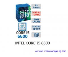 CPU INTEL CORE i5 6600 + DISSIPATORE
