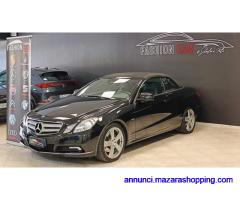 Mercedes classe E cabrio  Anno 05.2010 250cdi .2.2 204 CV Km 111000