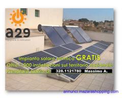 Impianto fotovoltaico da 3kW con sistema solare termico in omaggio
